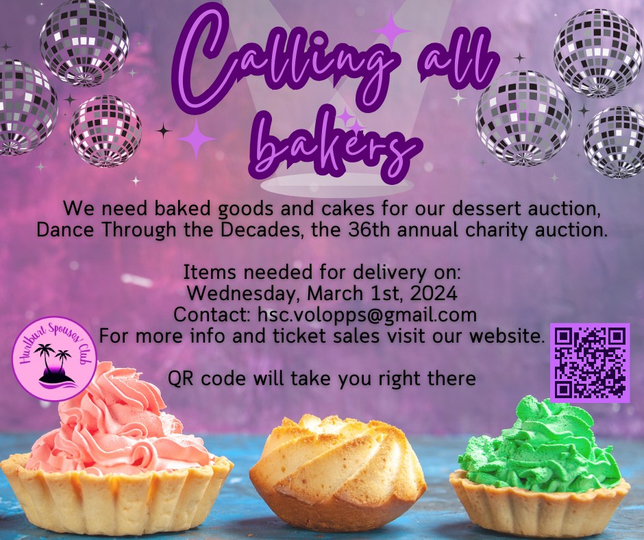 Delicious, decadent desserts are needed for the 36th Annual Charity Auction!