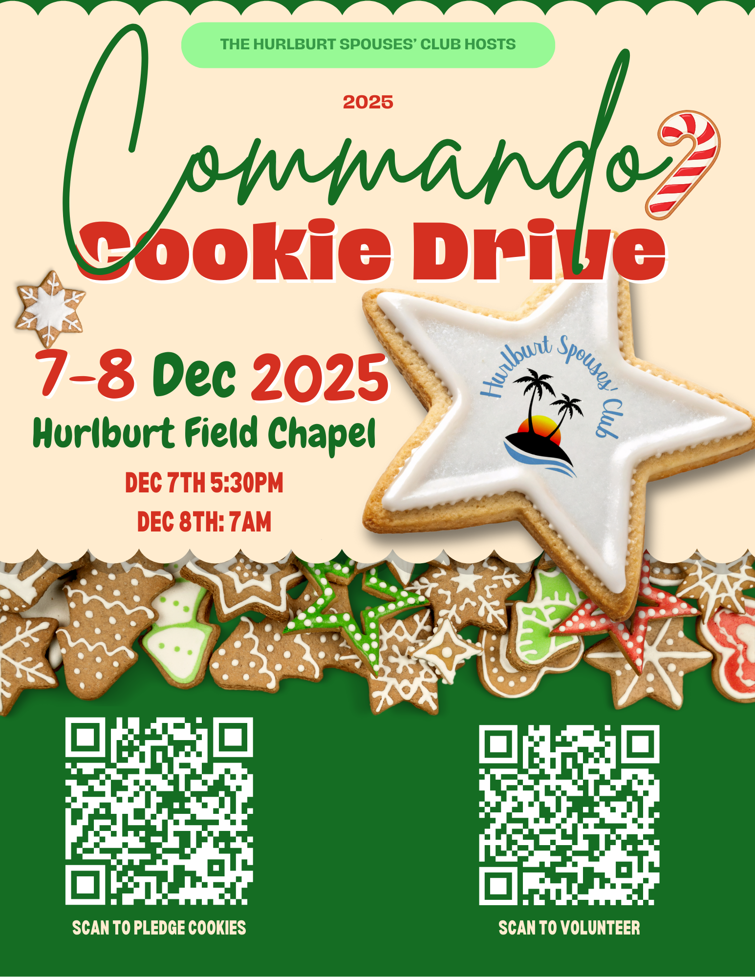 Cookies & Candy Needed!