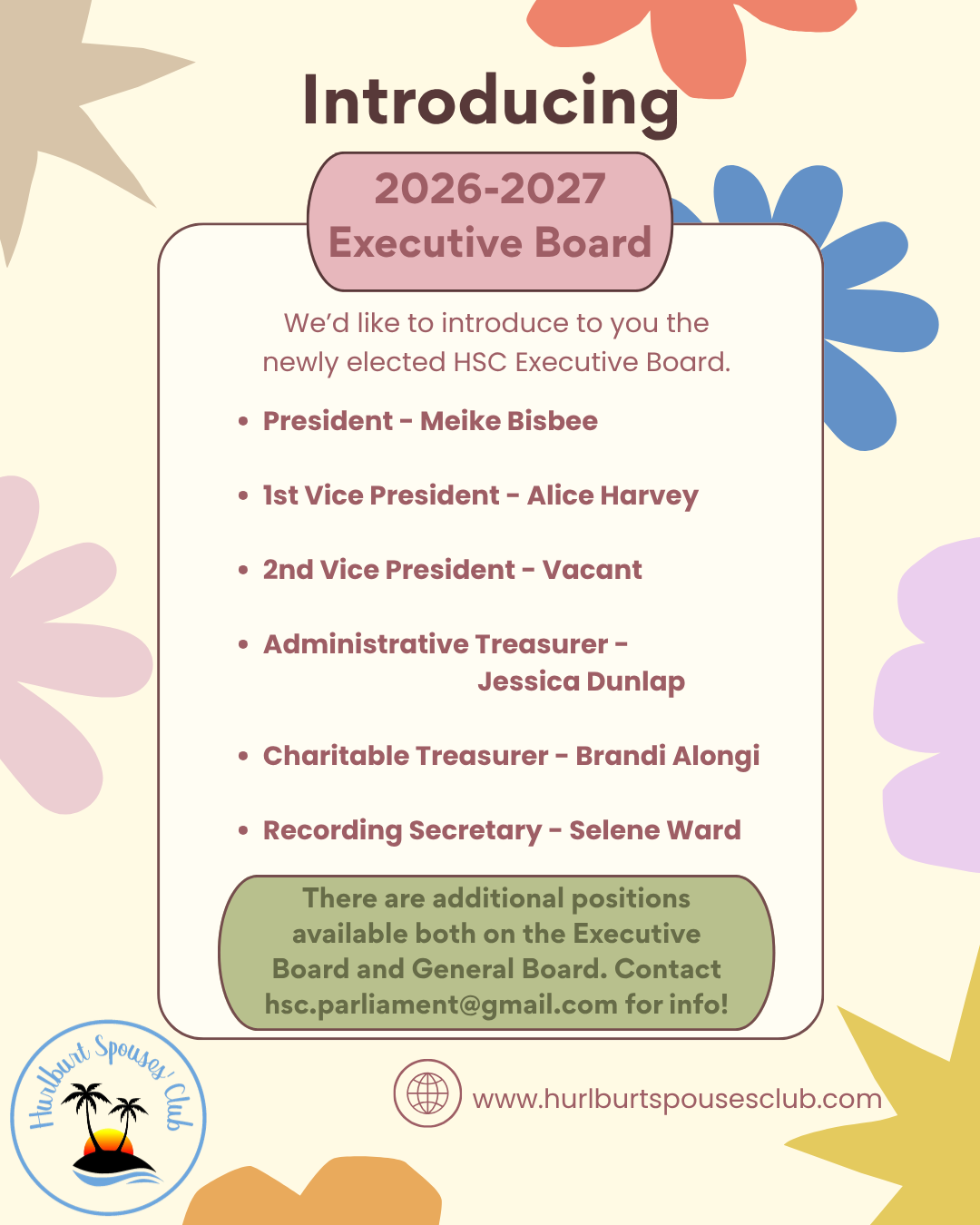 2026-2027 Executive Board