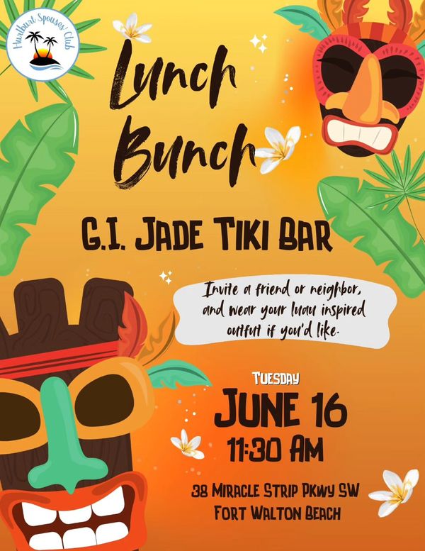 Mark Your Calendars for Lunch Bunch!